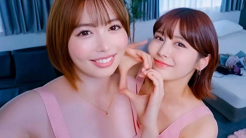 小栗操（百瀬あすか）＆鳳みゆ（川北メイサ）